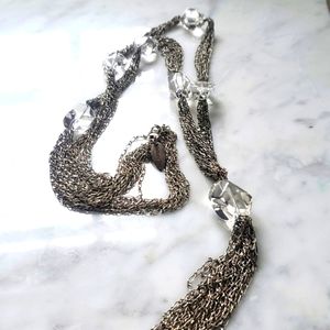 Beautiful Coldwater Creek Glass Nugget Bead Necklace